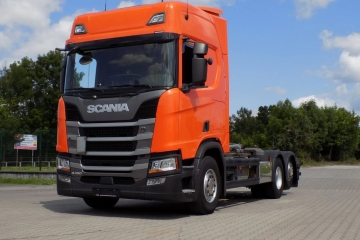 Oś skrętna/klima postojowa/serwisowanaw ASO Scania.