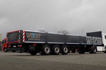 Dwie osie podnoszone.